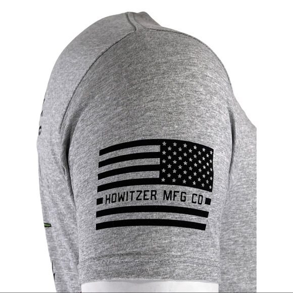 Howitzer Style Men's T-Shirt SPIRIT OF VALOR Military Grunt MFG - Picture 5 of 13